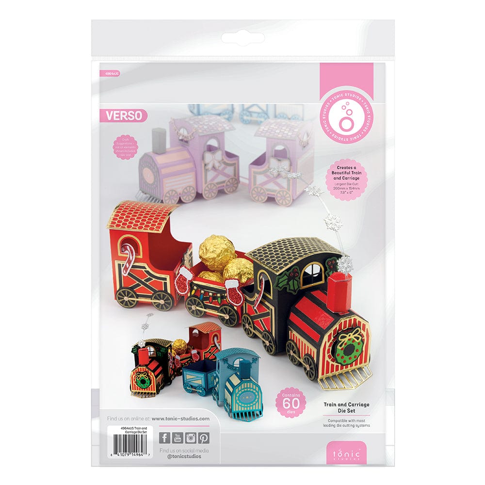 Tonic Studios Die Cutting Tonic Studios - Train and Carriage Die Set - 4964e