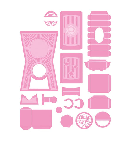 Tonic Studios Die Cutting Tonic Studios - Treat Yourself Gift Box Die Set - 4989e