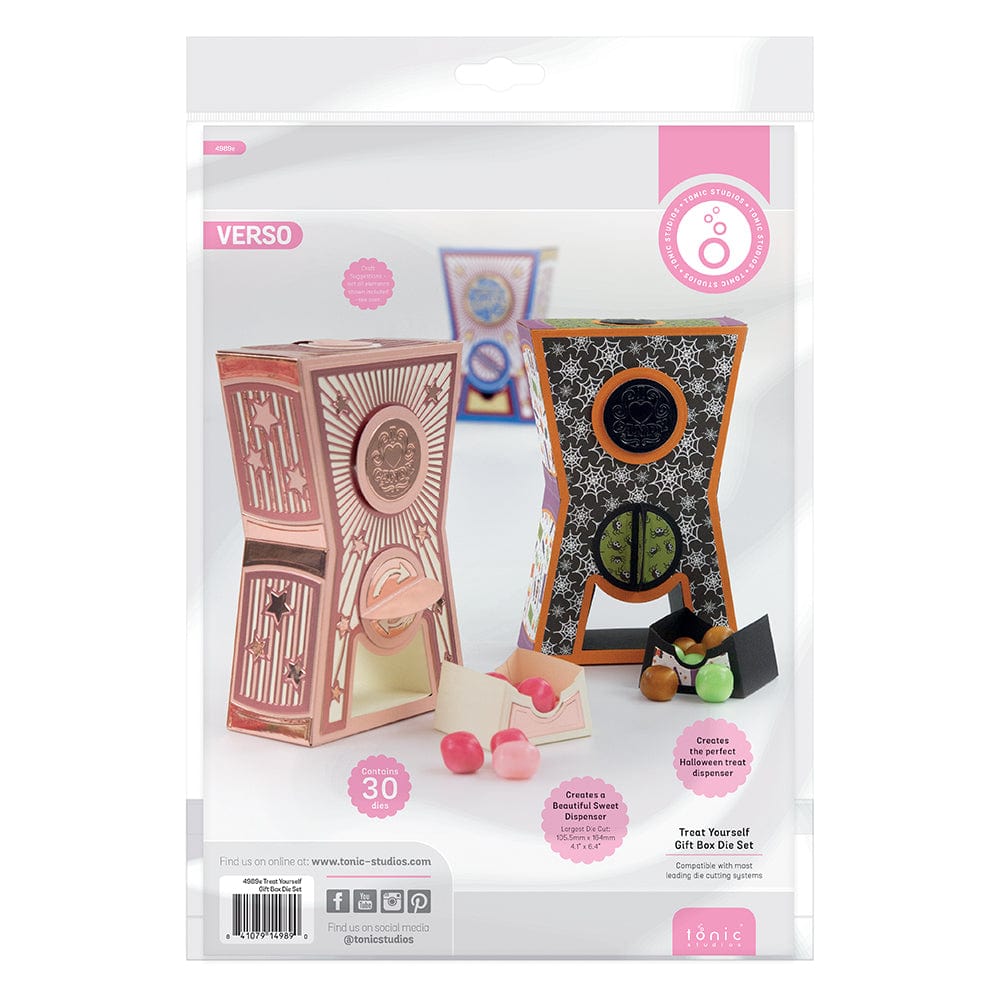 Tonic Studios Die Cutting Tonic Studios - Treat Yourself Gift Box Die Set - 4989e