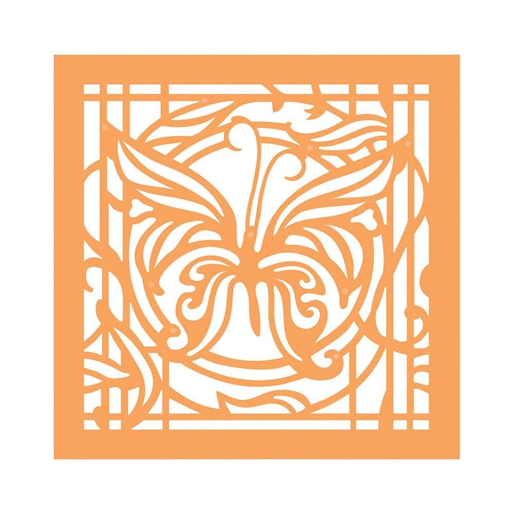 Tonic Studios Die Cutting Tonic Studios - Vinyard Butterfly Square Die Set  - 4419E