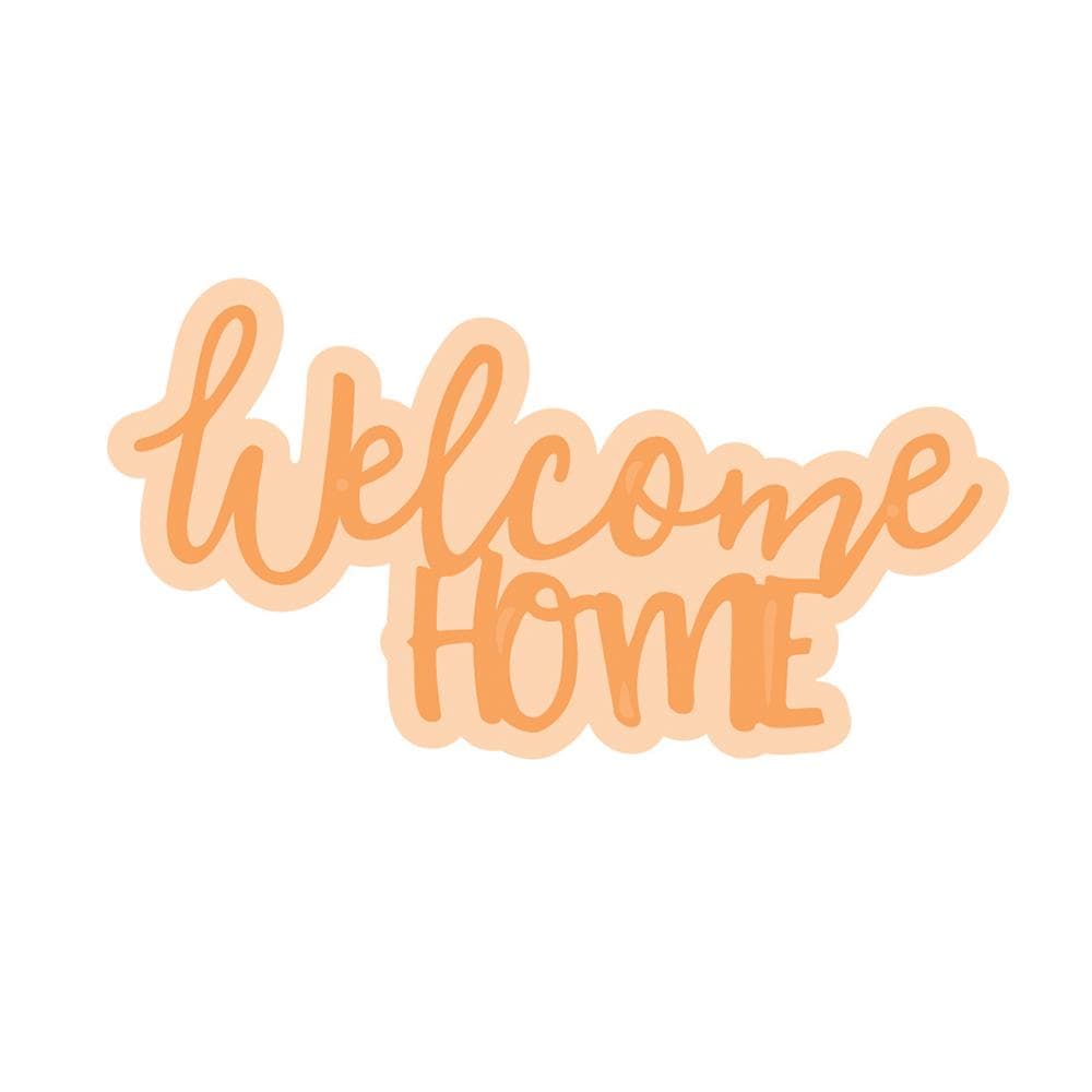 Tonic Studios Die Cutting Tonic Studios - Welcome Home Sentiment Die Set - 4523E