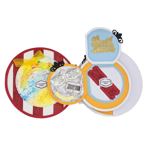 Tonic Studios Die Cutting Tonic - Tickets & Trinkets Die & Stamp Set - 5238e