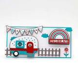 Load image into Gallery viewer, Tonic Studios Dimensions Tonic Studios - Hooray Summer Sentiment Die Set - 3605E
