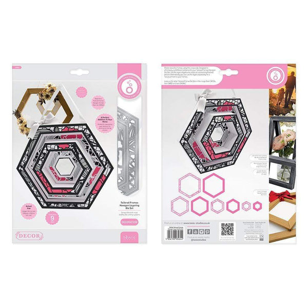 Tonic Studios Dimensions Tonic Studios - Tailored Frames - Hexagon Layering Die Set - 3464e