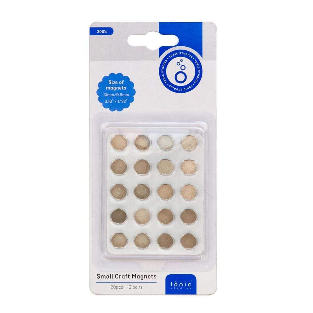 Tonic Studios Magnets Tonic Studios - Small Craft Magnets - 10 Pairs x 10mm - 3061E