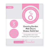 Load image into Gallery viewer, Tonic Studios Shaker Creator Country Garden Milk Churn Shaker Refill Set - 4778E