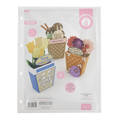 Tonic Studios Showcase Pot Of Happiness Showcase Die Set - 4649E