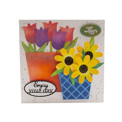 Tonic Studios Showcase Pot Of Happiness Showcase Die Set - 4649E
