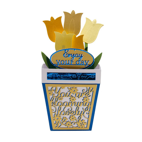 Tonic Studios Showcase Pot Of Happiness Showcase Die Set - 4649E