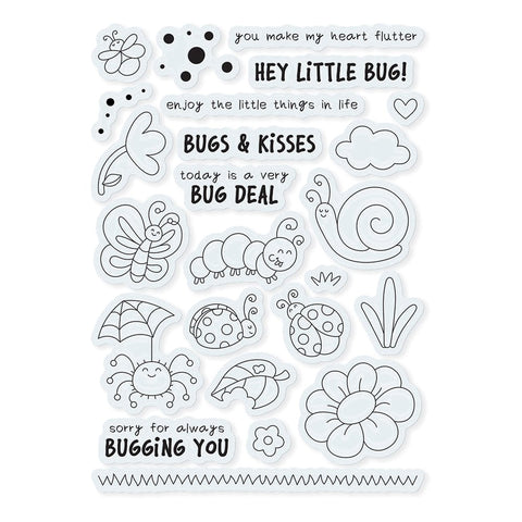 Tonic Studios Stamp Club Stamp Club - A Very Bug Deal - Stamp & Die Set - SC29
