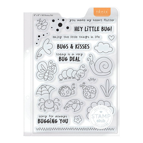 Tonic Studios Stamp Club Stamp Club - A Very Bug Deal - Stamp & Die Set - SC29