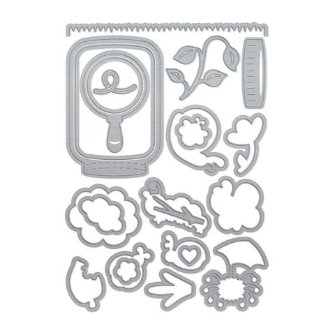 Tonic Studios Stamp Club Stamp Club - A Very Bug Deal - Stamp & Die Set - SC29