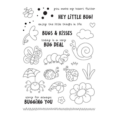 Tonic Studios Stamp Club Stamp Club - A Very Bug Deal - Stamp & Die Set - SC29
