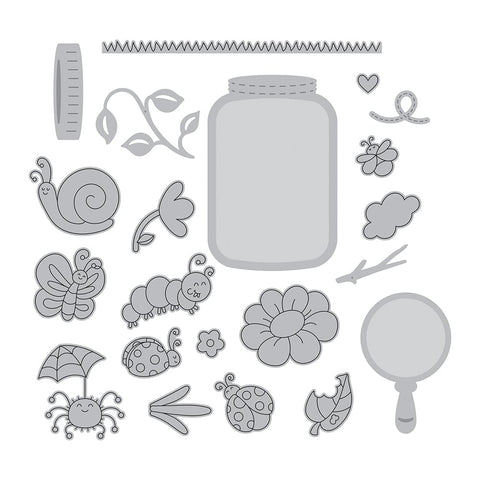Tonic Studios Stamp Club Stamp Club - A Very Bug Deal - Stamp & Die Set - SC29