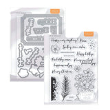 Load image into Gallery viewer, Tonic Studios Stamp Club Stamp Club - Christmas Rose - Stamp &amp; Die Set - SC12