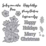 Load image into Gallery viewer, Tonic Studios Stamp Club Stamp Club - Christmas Rose - Stamp &amp; Die Set - SC12