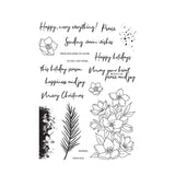 Load image into Gallery viewer, Tonic Studios Stamp Club Stamp Club - Christmas Rose - Stamp &amp; Die Set - SC12