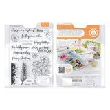 Load image into Gallery viewer, Tonic Studios Stamp Club Stamp Club - Christmas Rose - Stamp &amp; Die Set - SC12