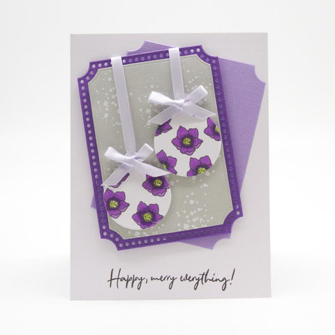 Tonic Studios Stamp Club Stamp Club - Christmas Rose - Stamp & Die Set - SC12