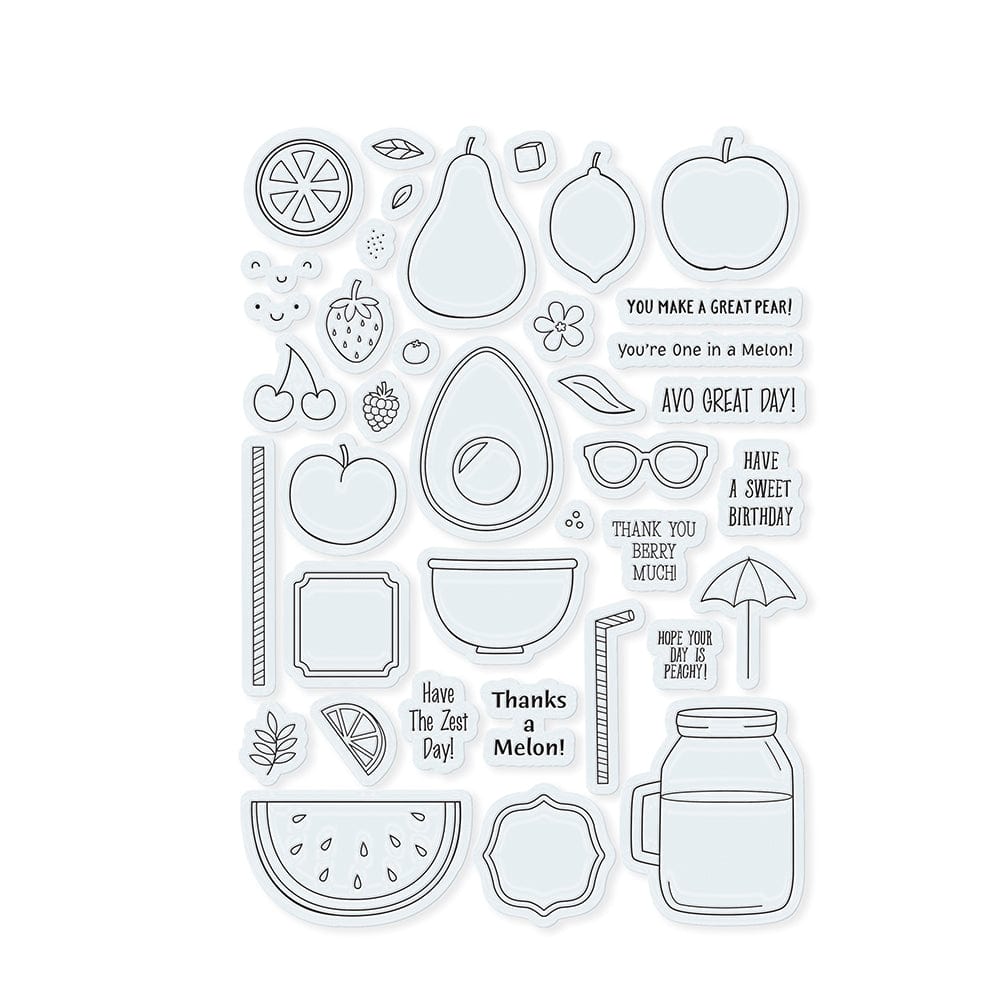 Tonic Studios Stamp Club Stamp Club - One in a Melon - Stamp Set - 5170E
