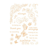 Load image into Gallery viewer, Tonic Studios Stamp Club Tonic - Blossoming Bouquet Stamps &amp; Stencils -BFM04