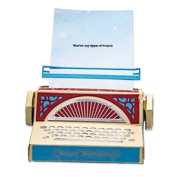 Tonic Studios Stamps Terrific Typewriter Stamp Set - 4853E