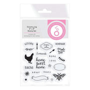 Tonic Studios Stamps Tonic Studios - Country Jug Stamp Set - 3809E