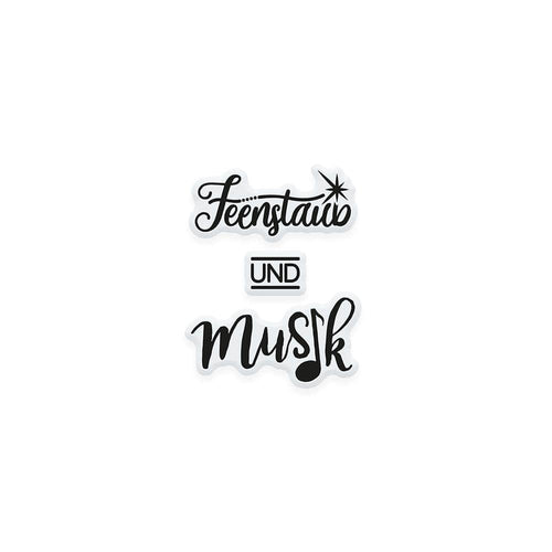 Essentials - Tonic Studios - Feenstaub Und Musik Stamp Set - Deutsche - 2198e