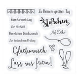 Load image into Gallery viewer, Tonic Studios Stamps Tonic Studios - Feier Stempel Set - Deutsche - 3367E