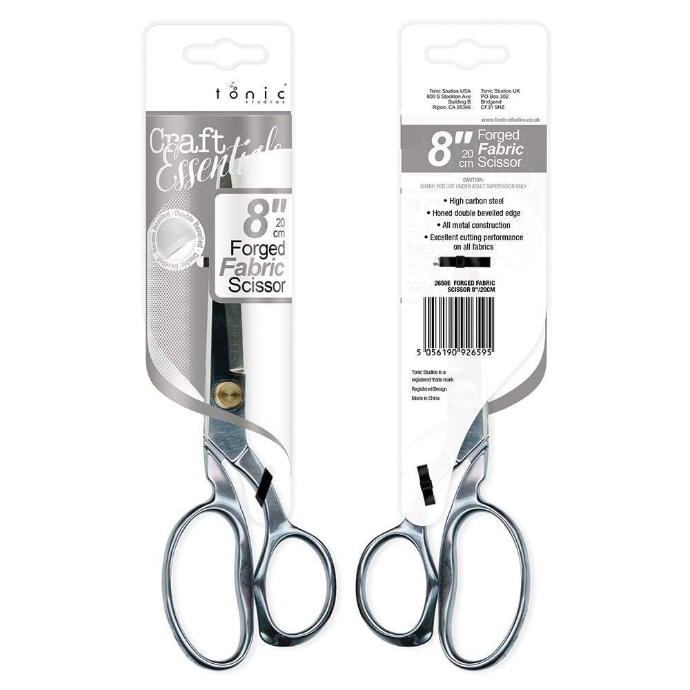 Tonic Studios Tools Tonic Studios - Scissors - Forged Fabric Scissor 8"/20cm - 2659e