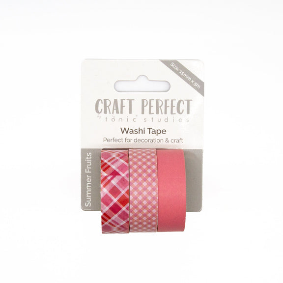 Craft Perfect Washi Tape 3/Rolls-Christmas Magic